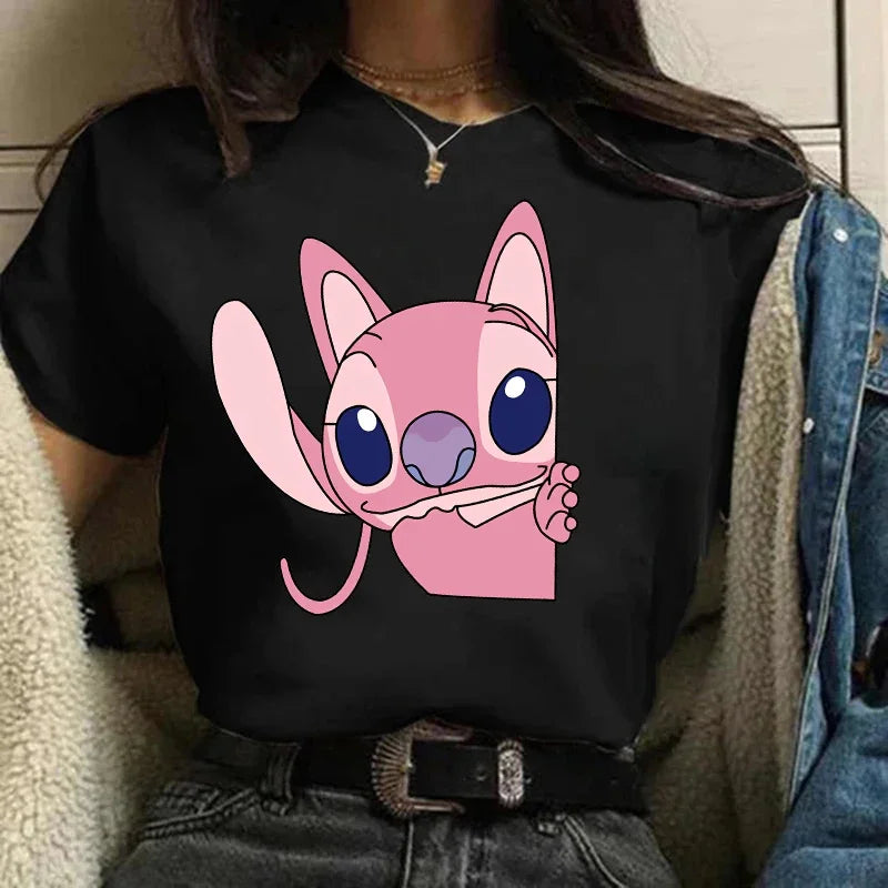 Camiseta Angel Disney - Feminina